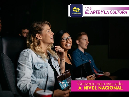Asociado: Disfruta los mejores estrenos con Cine Colombia
